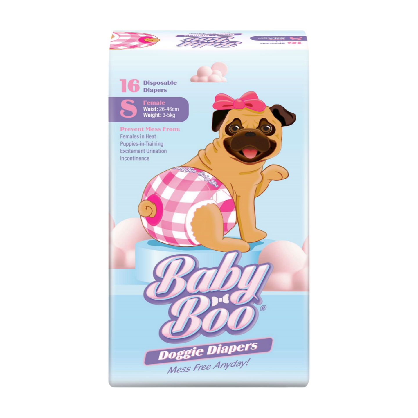 Baby Boo Female DogDiaper Small