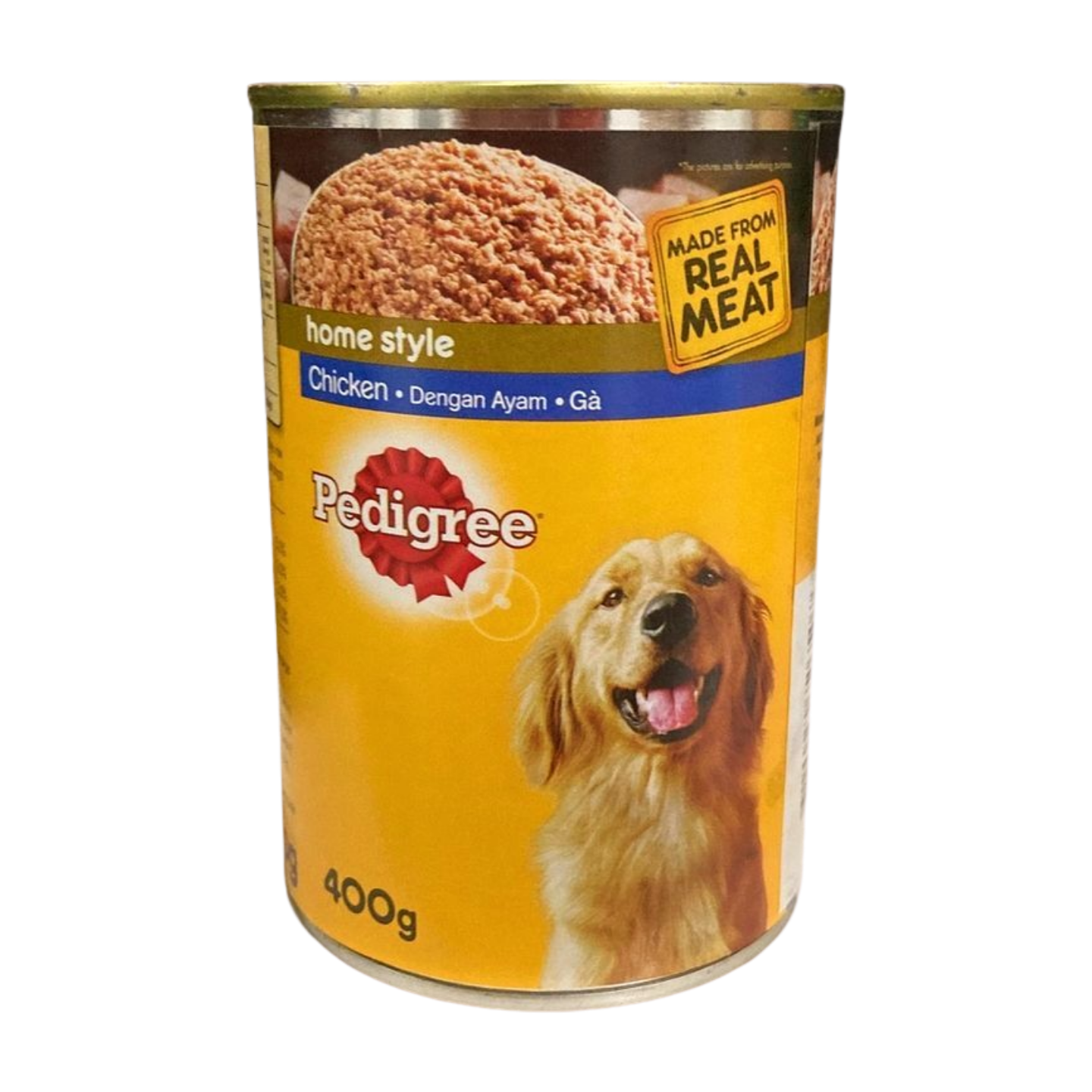 Pedigree Can Wet Dog Food Chicken 400g
