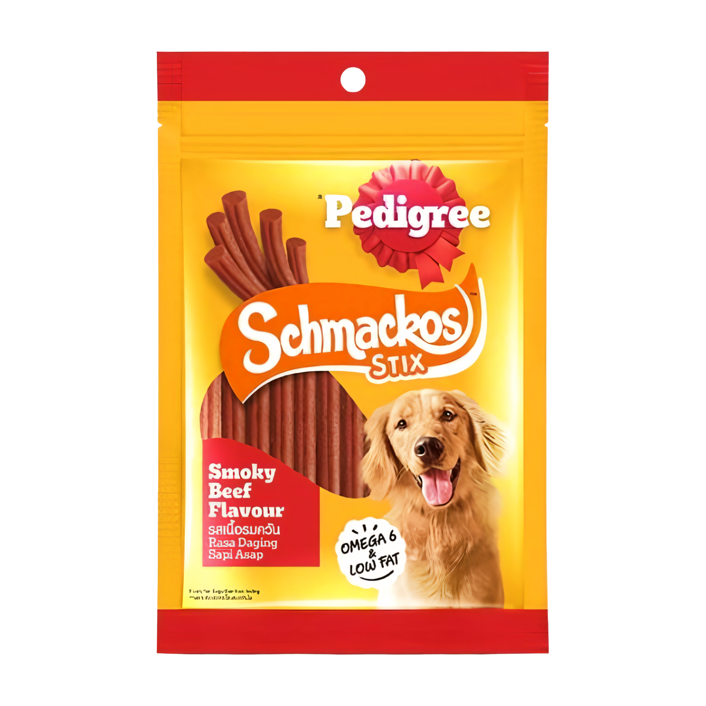 Pedigree Schmackos Smoky Beef Dog Treats 70g