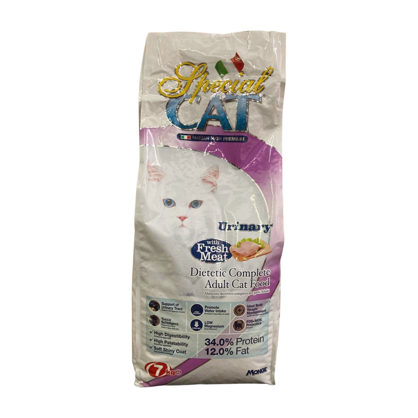 Special Cat Dry Food Urinary 7kg Monge