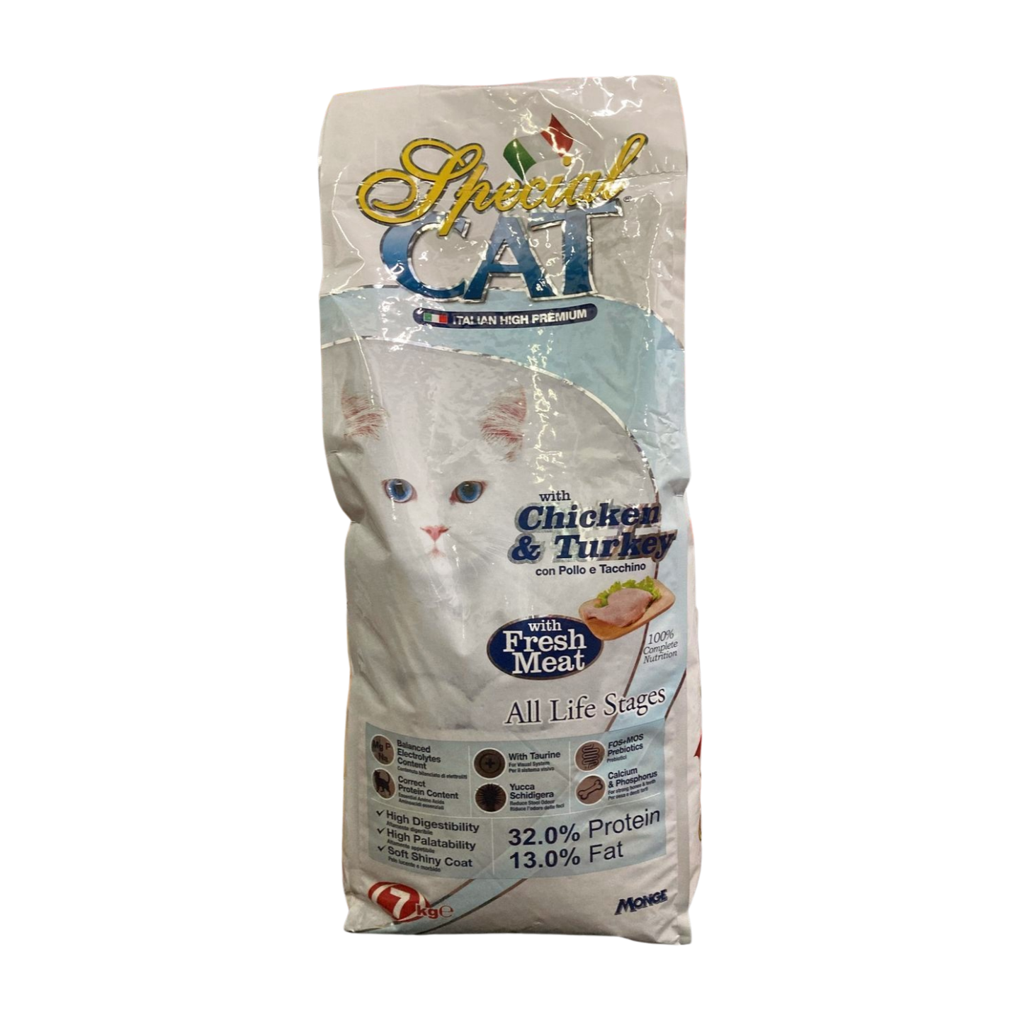 Special Cat Dry Food Chicken & Turkey 7kg Monge