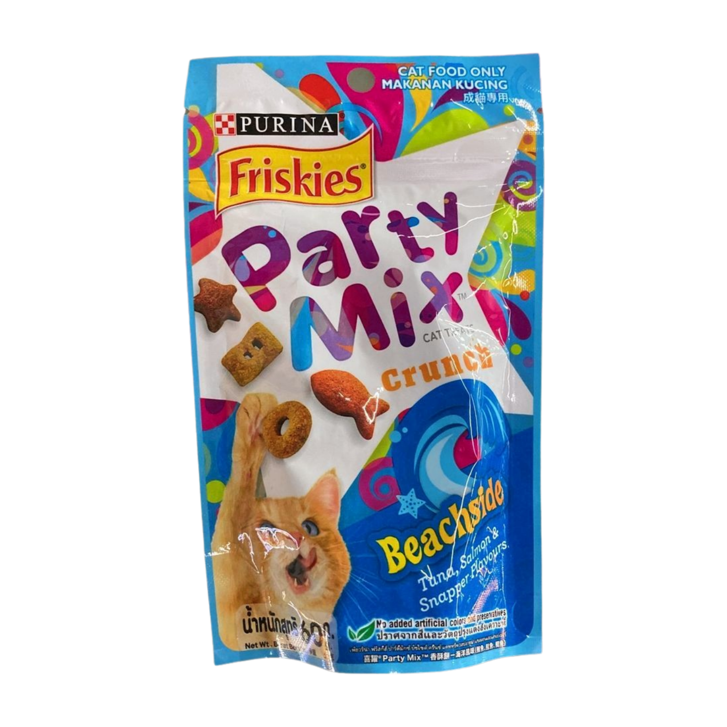 Friskies Party Mix Beachside Cat Treats 60g Purina