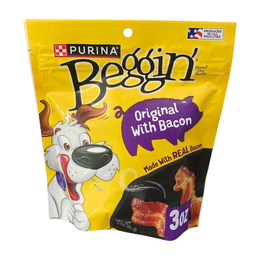 Beggin' Bacon Dog Treats 3oz Purina