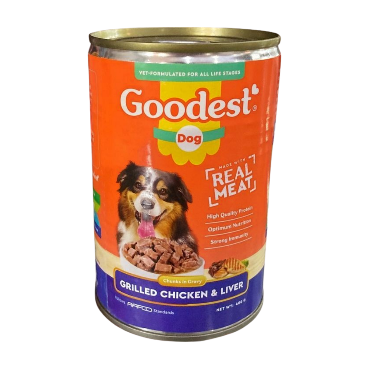Goodest Wet Dog Food in Can Grilled Chicken & Liver 400g