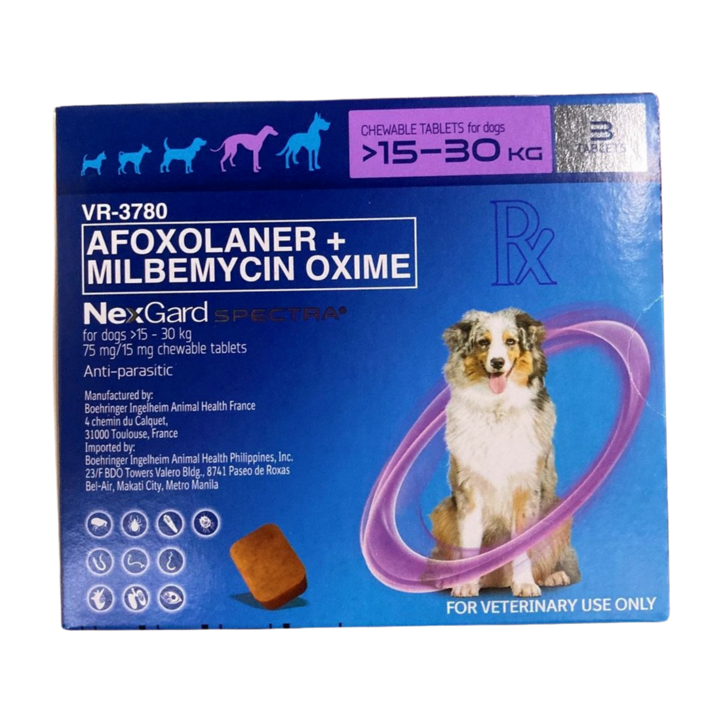 Nexgard Spectra 15 to 30kg (1 chewable)