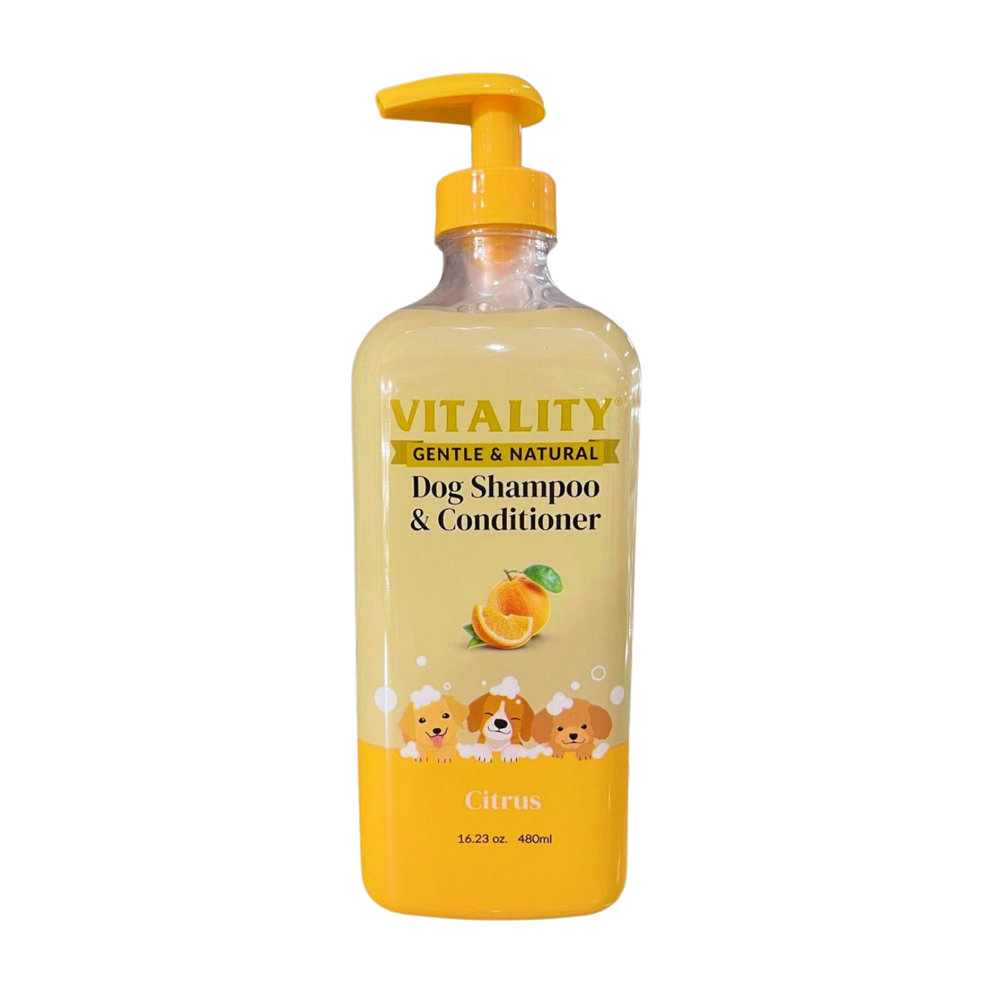 Vitality Dog Shampoo & Conditioner Citrus 480ml