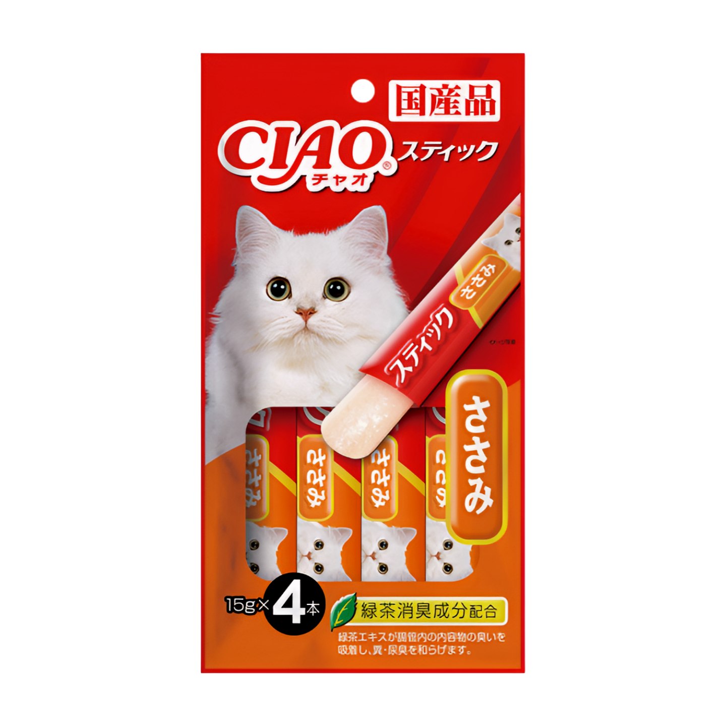 CIAO Stick Chicken Fillet in Jelly Cat Treats SC-83