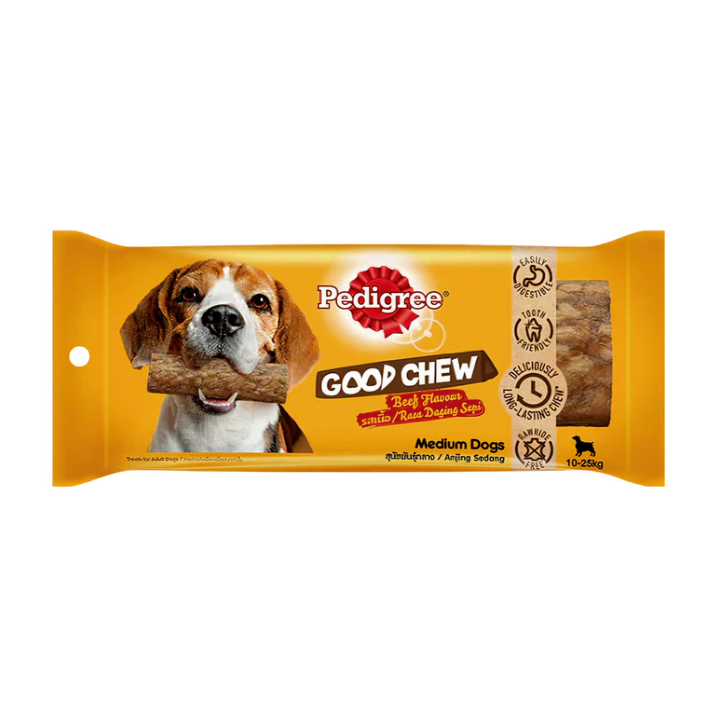 Pedigree Good Chew Beef Dog Treats Medium 83g