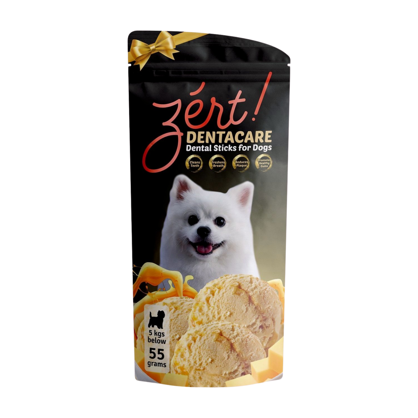 Zert! Dental Sticks for Dogs Cheese Gelato 55g