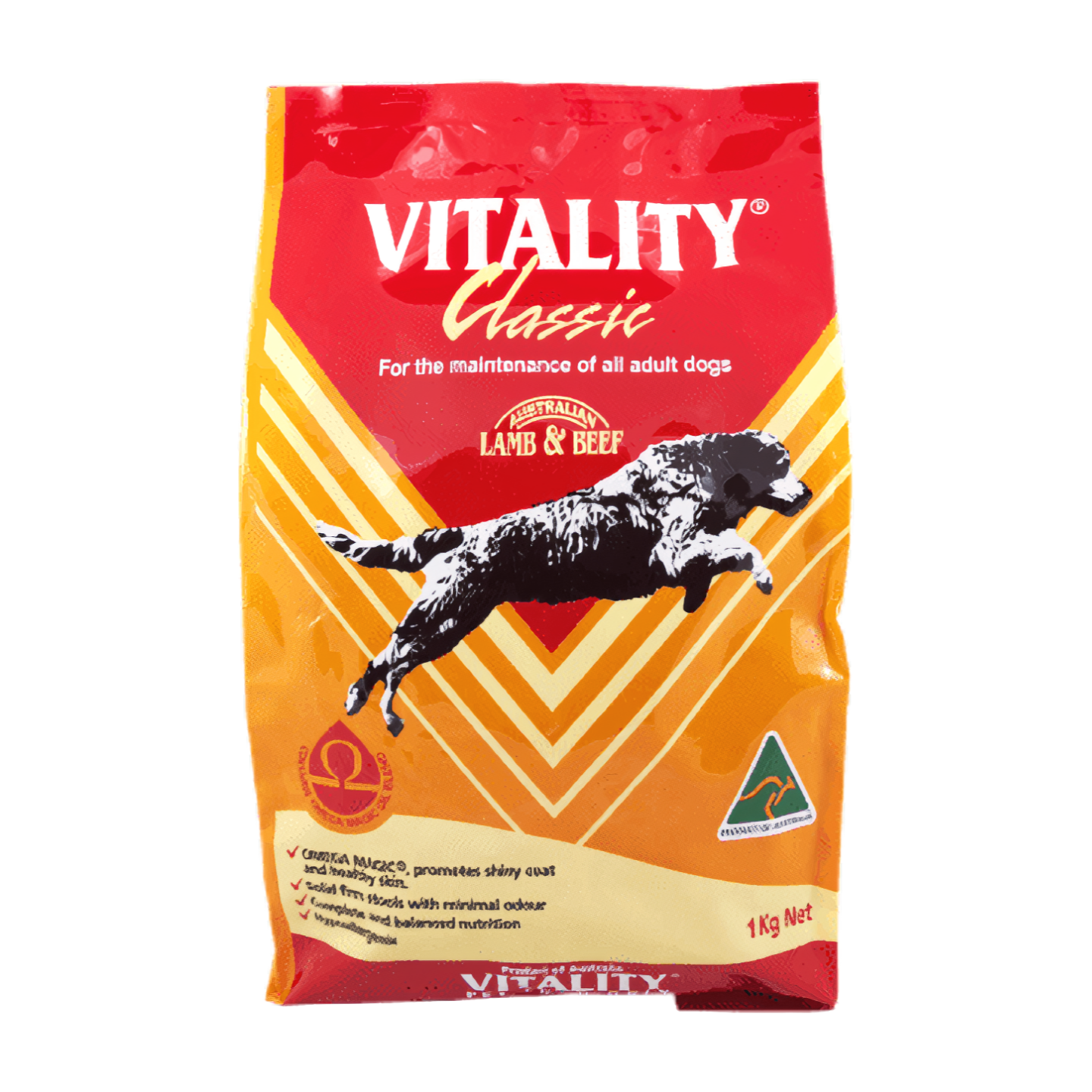 Vitality Classic Adult Dry Dog Food 1kg