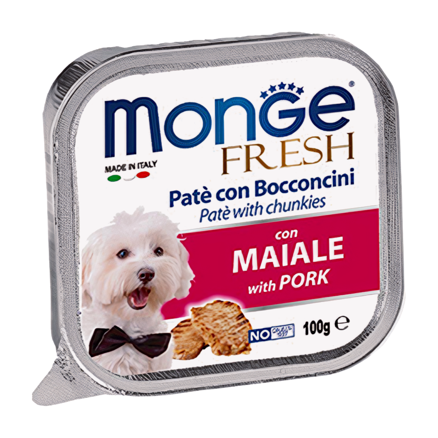 Monge Fresh Pork Wet Dog Food 100g