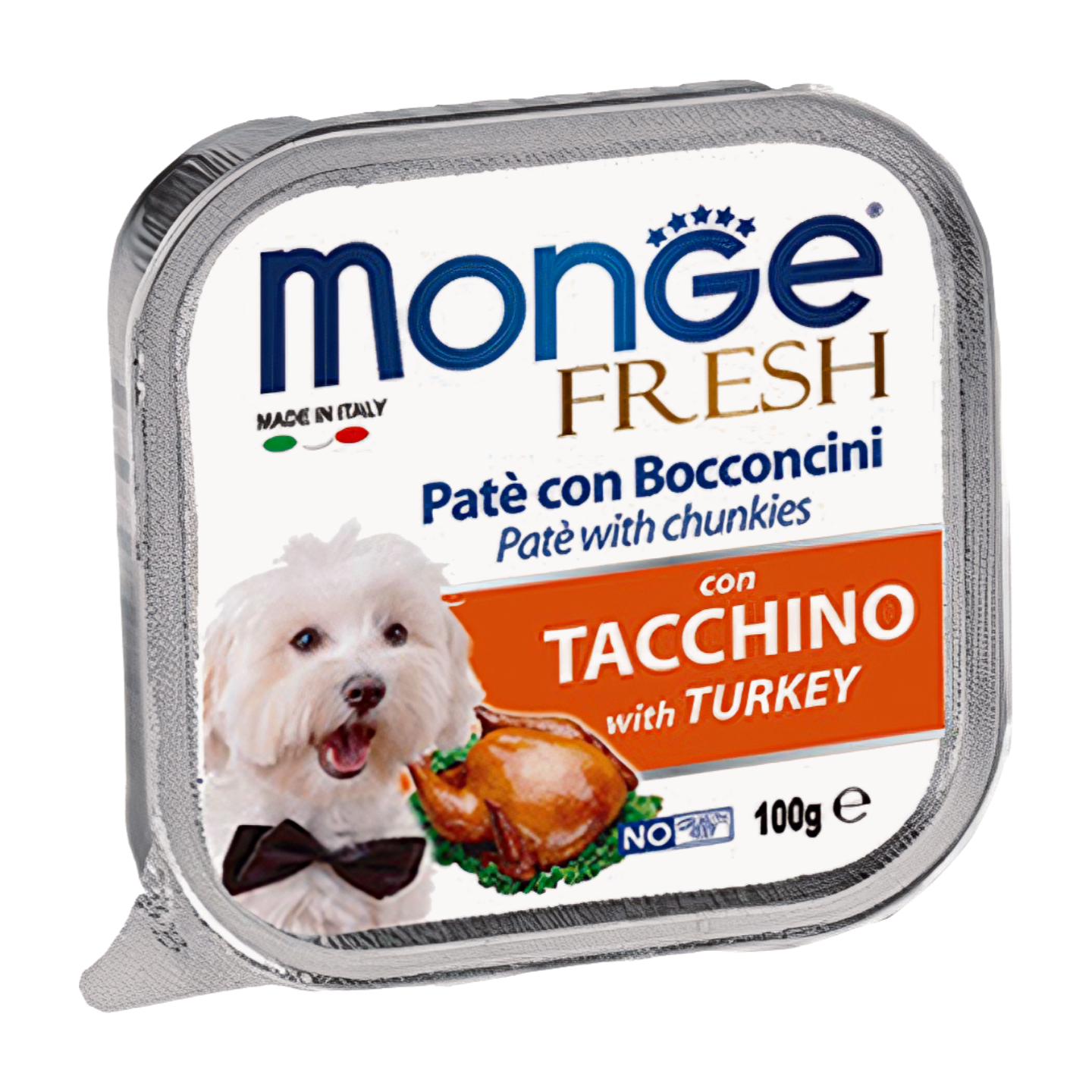 Monge Fresh Turkey Wet Dog Food 100g