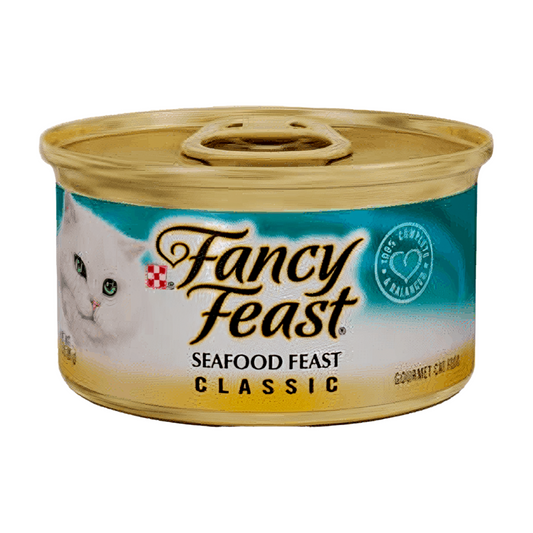 Fancy Feast Wet Cat Food Can Seafood 85g