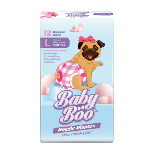 Baby Boo Female Dog Diaper Large