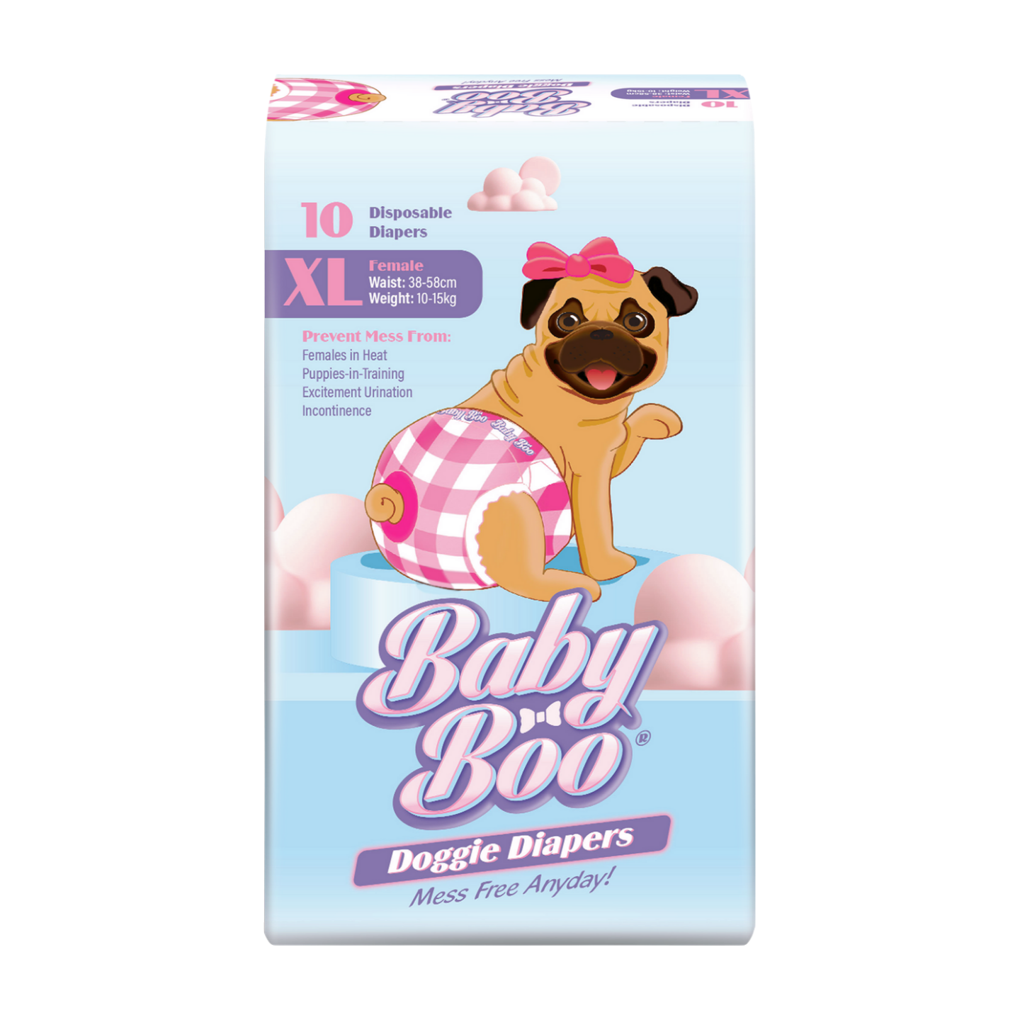 Baby Boo Female Dog Diaper X-Large