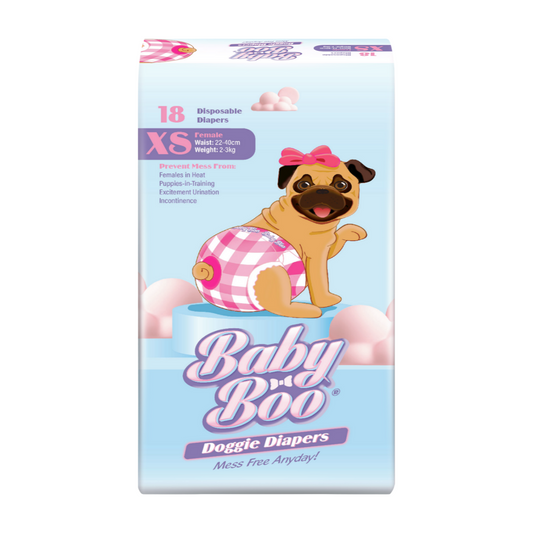 Baby Boo Female Dog Diaper X-Small
