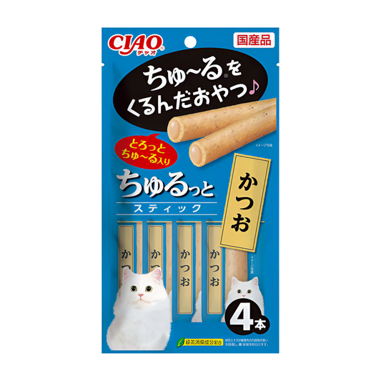 CIAO Churutto Stick Katsuo Formula Cat Treats CS-123