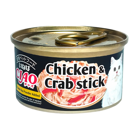 CIAO Chicken Fillet and Crab Stick in Jelly Cat Food C-13