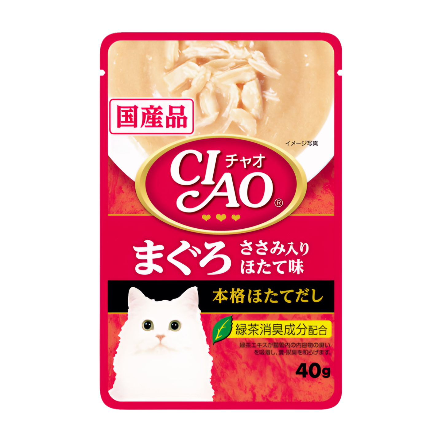 CIAO Tuna (Maguro) & Chicken Fillet Scallop Flavor Cat Treats IC-201