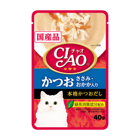 CIAO Tuna & Chicken Fillet Bonito Cat Treats IC-204