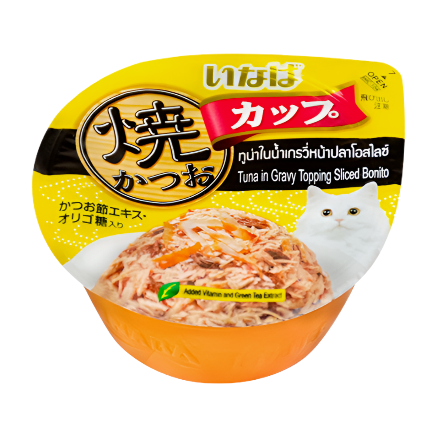 INABA Tuna in Gravy Topping Sliced Bonito Cat Treats IMC-104
