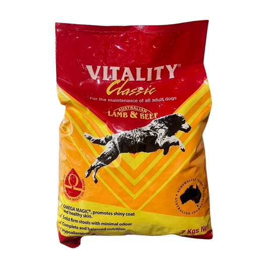 Vitality Classic Adult Dry Dog Food 7kg
