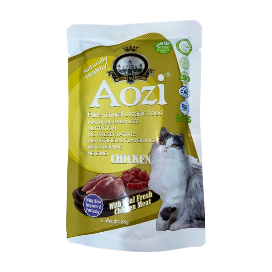 Aozi Cat Wet Food Pouch 85g Chicken Flavor