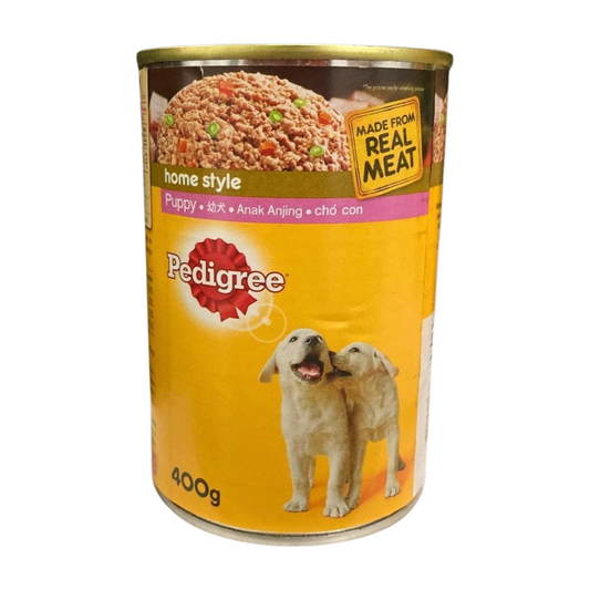 Pedigree Can Puppy Wet Dog Food Home Style 400g