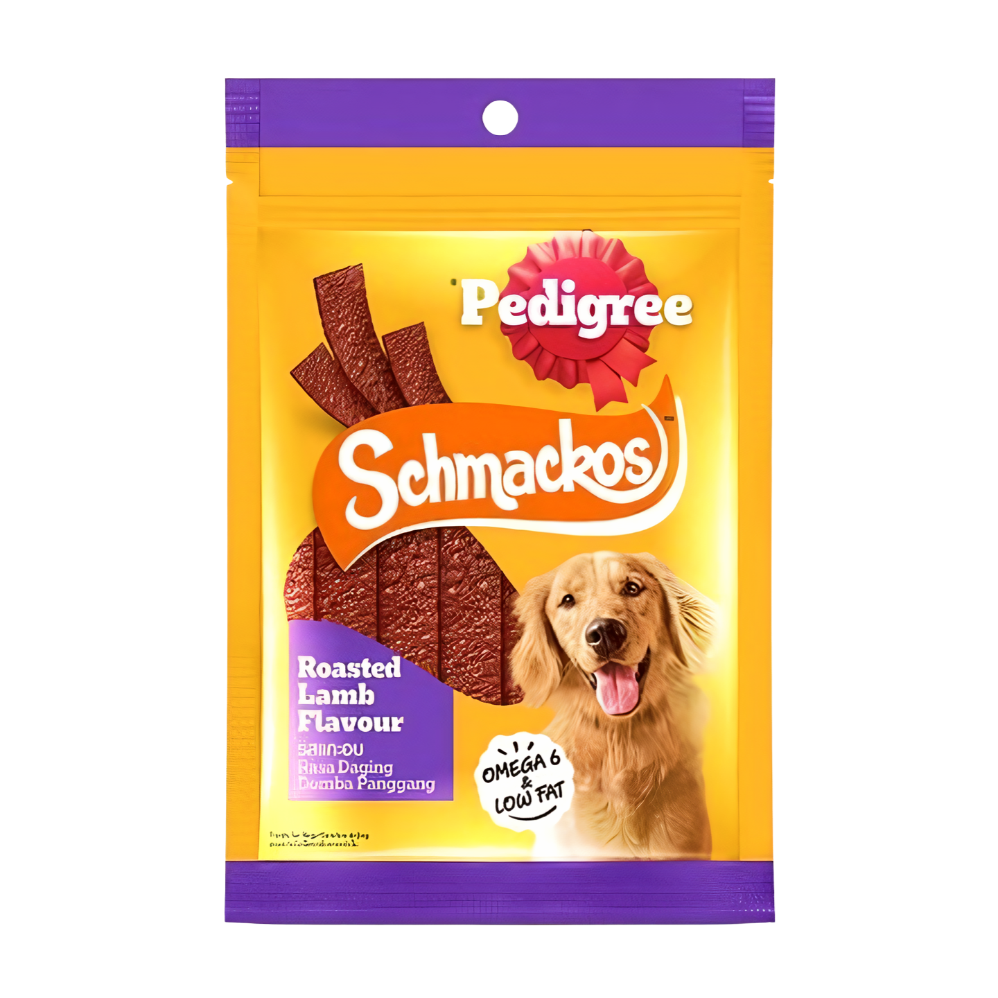 Pedigree Schmackos Adult Roasted Lamb Dog Treats 70g