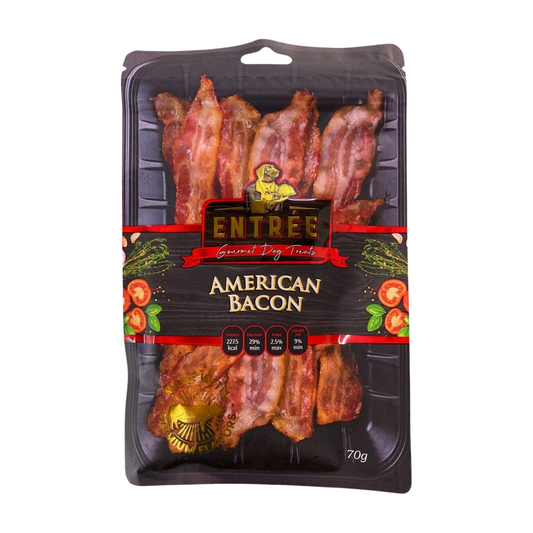 Entree Gourmet Dog Treats American Bacon 70g