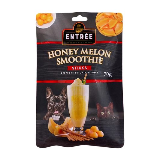 Entree Gourmet Treats Honey Melon Smoothie 70g for Cat & Dog