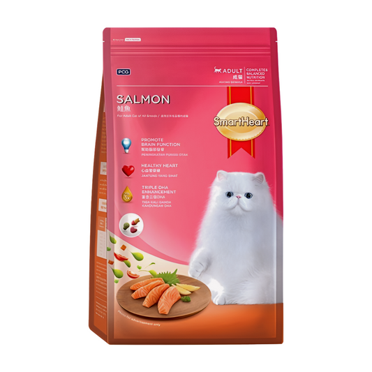 SmartHeart Dry Cat Food Salmon 1.2kg