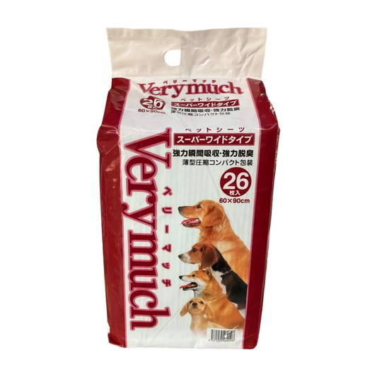 VeryMuch Pet Pads Super Wide (Red) 60x90cm