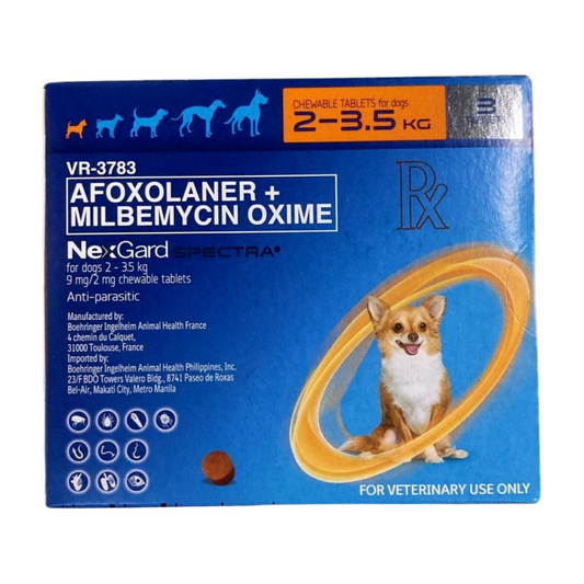 Nexgard Spectra 2 to 3.5kg (1 chewable)