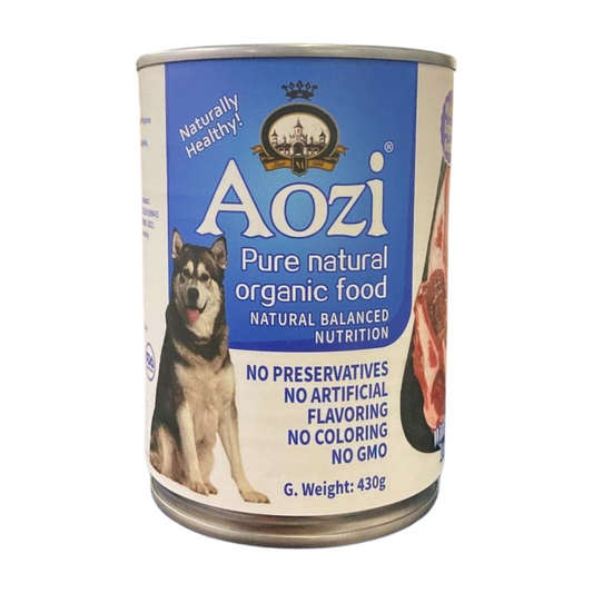 AOZI Can Wet Dog Food Lamb 430g