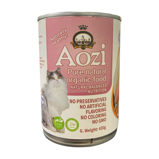 AOZI Can Wet Cat Food Ocean Fish 430g
