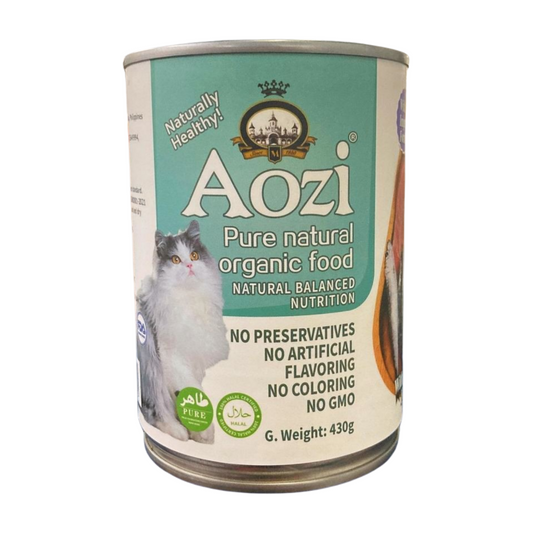 AOZI Can Wet Cat Food Tuna & Sardine 430g