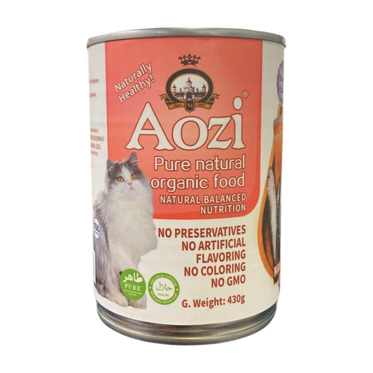 AOZI Can Wet Cat Food Salmon & Sardine 430g