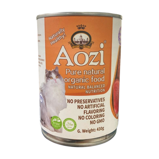 AOZI Can Wet Cat Food Tuna & Beef 430g