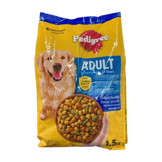 Pedigree Dry Dog Food Chicken & Vegetable 1.5kg