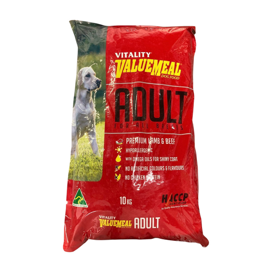 Vitality ValueMeal Adult Dry Dog Food 10kg