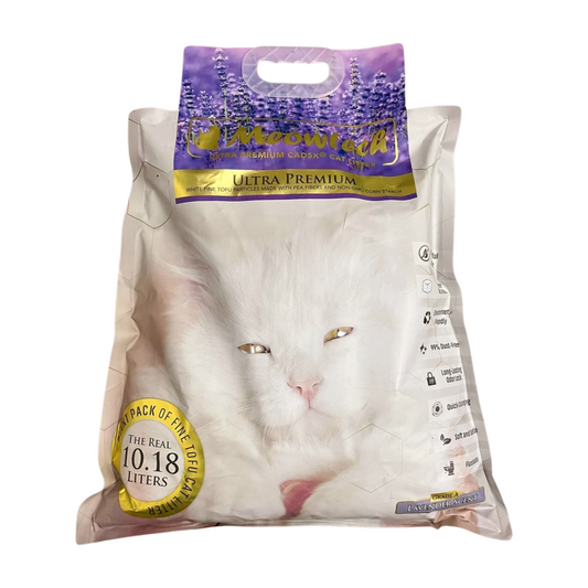 Meowtech Tofu Cat Litter Lavender 10.18L