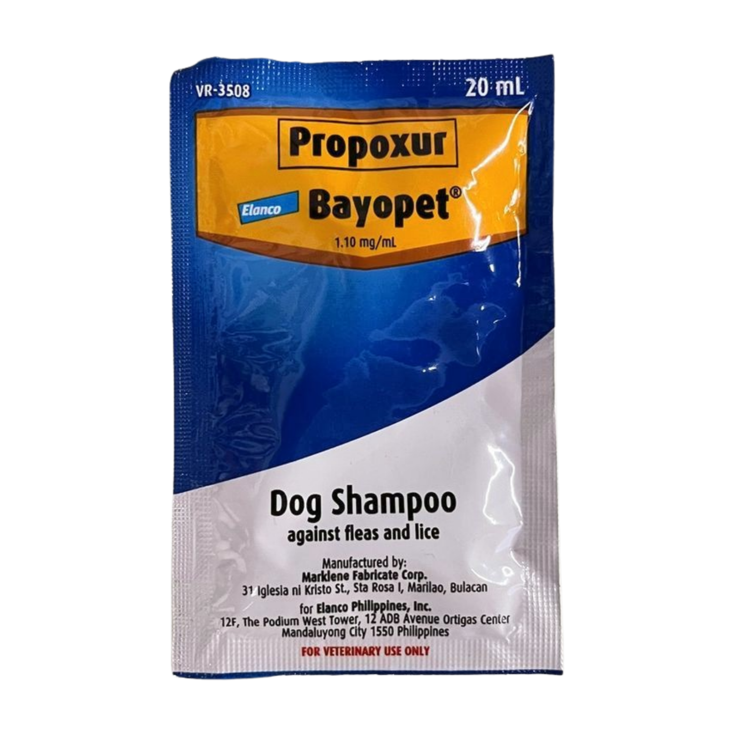 Bayopet Anti Flea Dog Shampoo 20ml