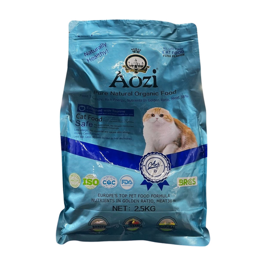 Aozi Tuna Adult Cat Dry Food 2.5kg