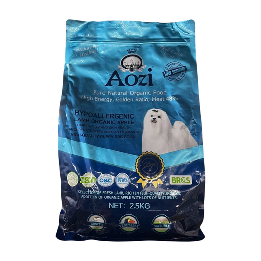 Aozi Lamb & Apple Puppy Dry Dog Food 2.5kg