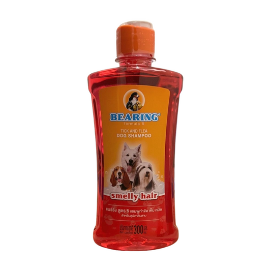 Bearing Tick & Flea Dog Shampoo for Smelly Hair 300ml