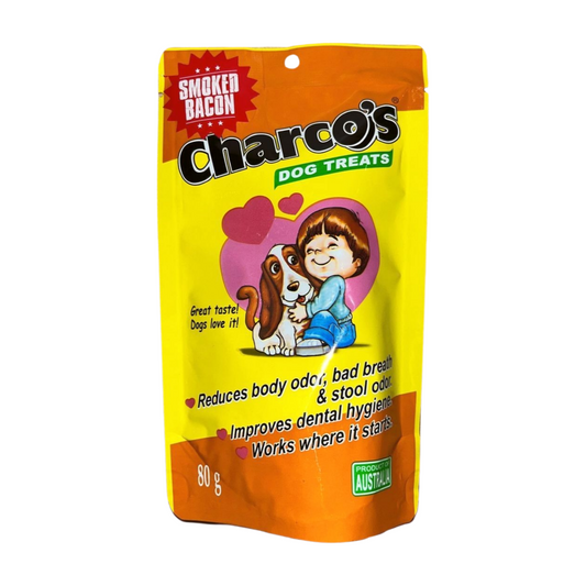 Charco's Dog Treats Smoked Bacon 80g