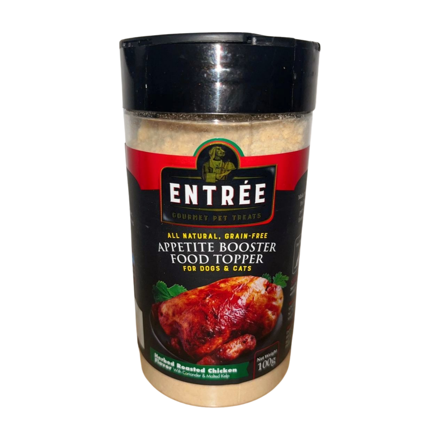 Entree Appetite Booster Food Topper for Dogs & Cats Roasted Chicken 100g