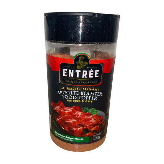 Entree Appetite Booster Food Topper for Dogs & Cats American Bacon 100g