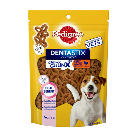 Pedigree Dentastix Chewy Chunx Dog Treats Mini 68g